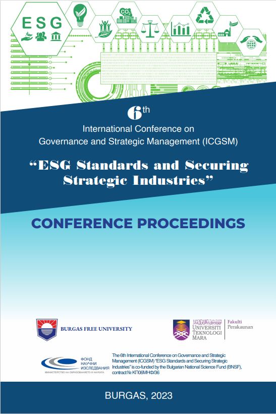 6th International Conference on Governance and Strategic Management (ICGSM) “ESG Standards and Securing Strategic Industries” Cover Image