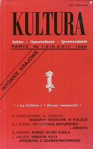 PARYSKA KULTURA – 1999 / 616+617