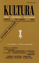 PARYSKA KULTURA – 1997 / 603