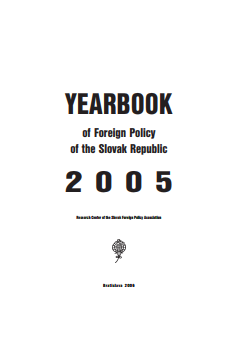 Yearbook of Slovakia's Foreign Policy 2005 Cover Image