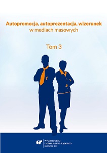 Self-promotion, self-presentation and one’s image presented in mass media. Vol. 3 Cover Image