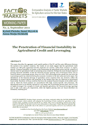 The Penetration of Financial Instability in Agricultural Credit and Leveraging