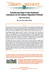 №50 Trends and Gaps in the Academic Literature on EU Labour Migration Policies