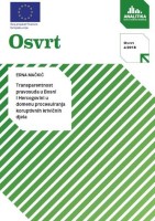 Transparency of The Judiciary in Bosnia and Herzegovina in The Processing of Corruption-Related Criminal Offenses