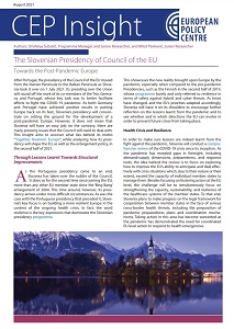 The Slovenian Presidency of Council of the EU