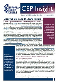 Visegrad Bloc and the EU’s Future. Grand Aspirations behind Anti-Immigration Stances Cover Image