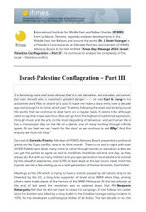Israel-Palestine Conflagration – Part III