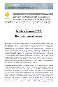 Serbia – Kosovo 2023: The disinformation war