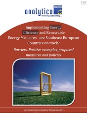 Implementing Energy Efficiency and Renewable Energy Measures – are Southeast European Countries on track? Barriers, Positive Examples, Proposed Measures and Policies Cover Image