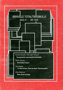The Beginnings of the Repression in Romania I Cover Image