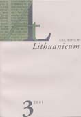 Lietuviškas Liudviko Rëzos eilëraštis "Prasta giesmele" (1816)