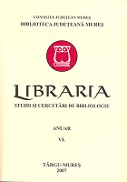 Attempts of Diversification and Modernization of the Library Services Offered by the Special Collections Cover Image