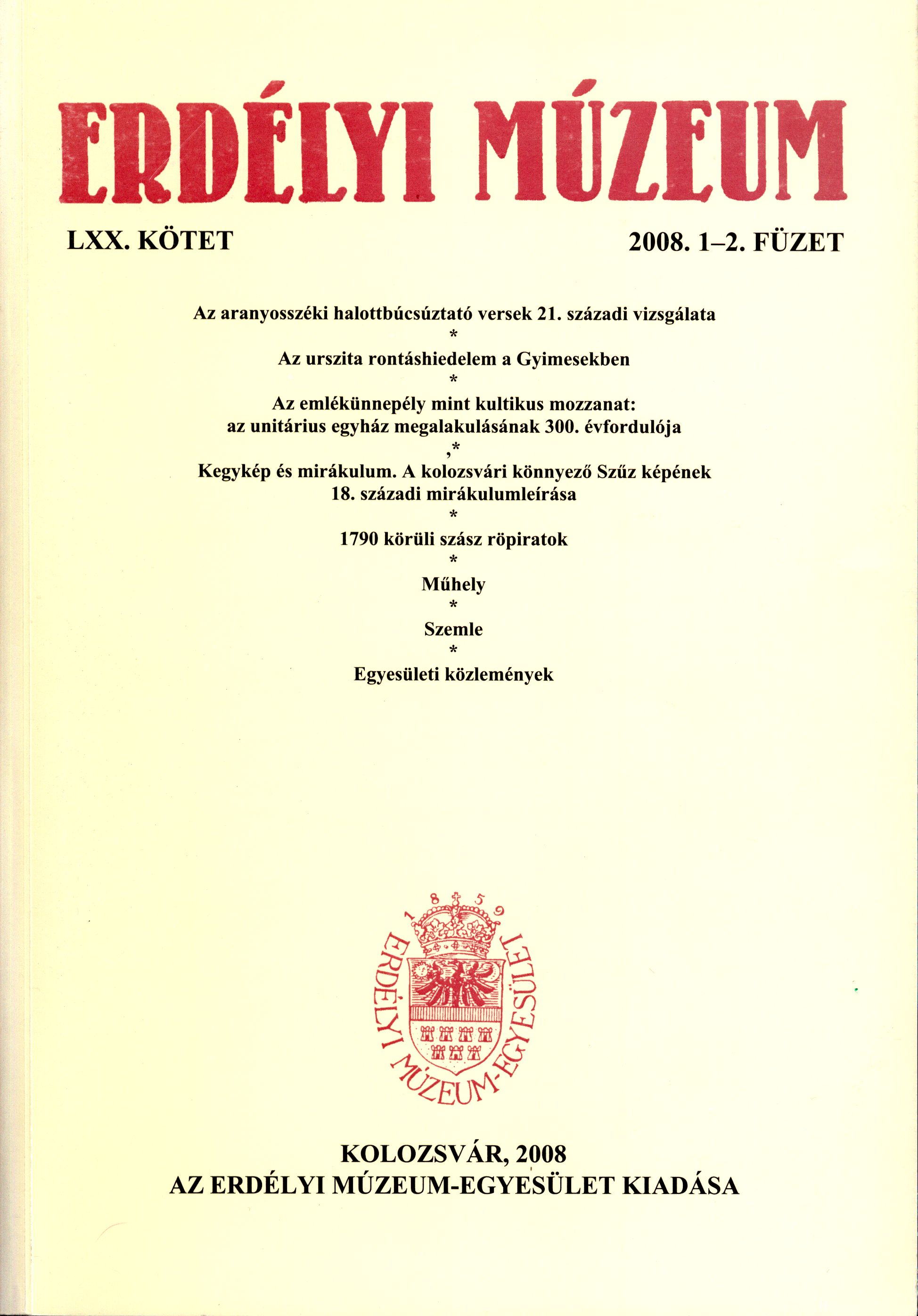 A polgár fogalma és identitása Márai Sándor két regényében