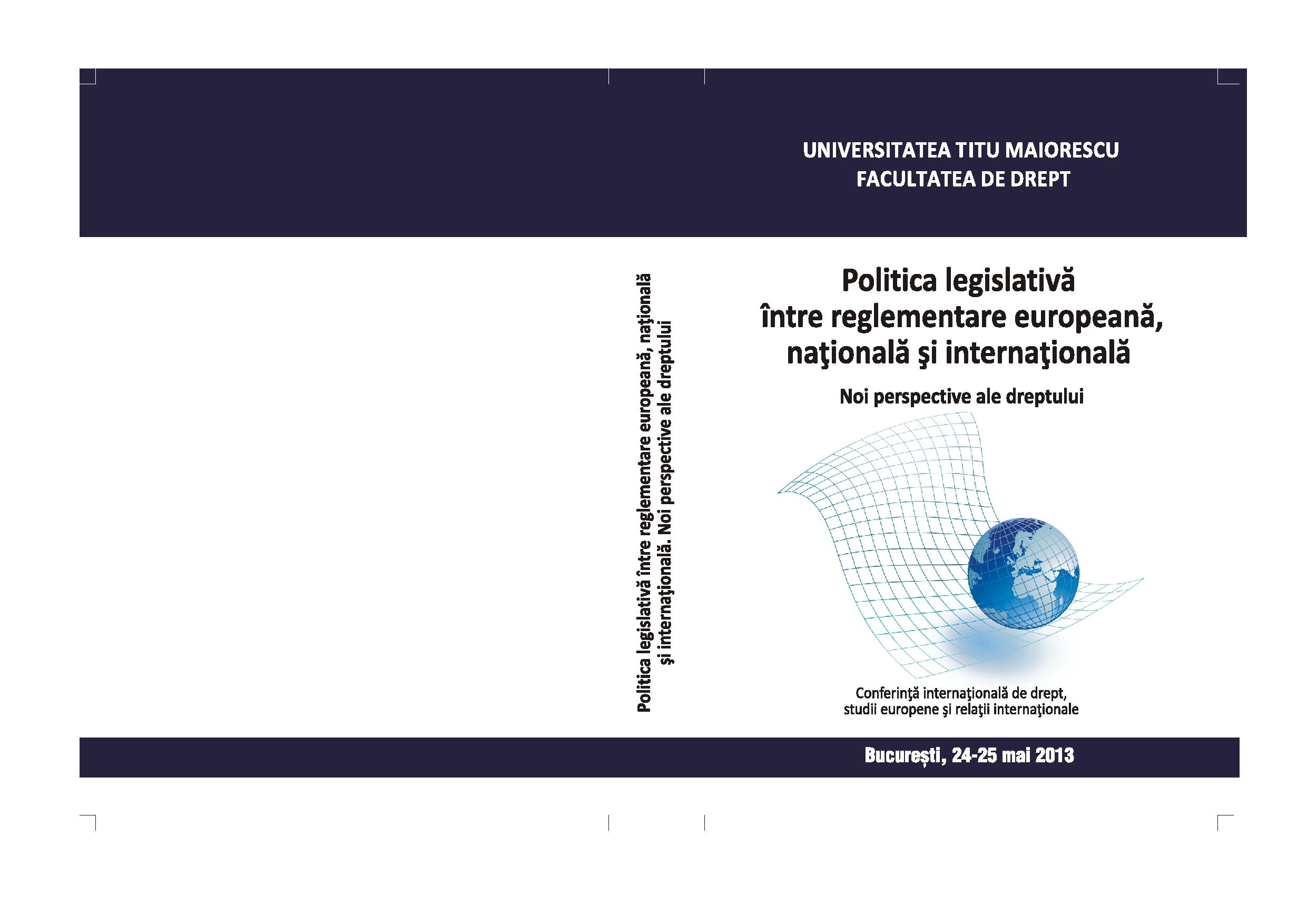 Legislaţia educaţiei. Între reformă şi interes, 
între viziune de dezvoltare şi tradiţii retrograde