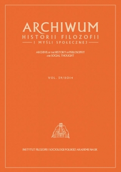 Johannes Volkelt und Heinrich Rickert angesichts des Problems der Metaphysik