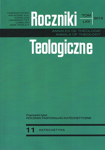 Osoby życia konsekrowanego w służbie katechezy