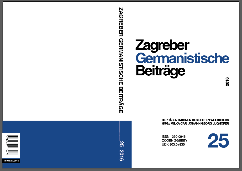 Reactions of Austrian Writers to the Italian Entry to the Great War on the Example of the Gabriele D´Annunzio’s Reception Cover Image