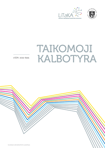 The use of attributive clauses in spoken Lithuanian Cover Image