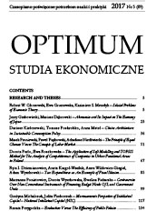 Środki obrotowe a wielkość produkcji wybranych ziemiopłodów w dolnośląskich gospodarstwach rolnych na tle kraju w latach 1999-2014