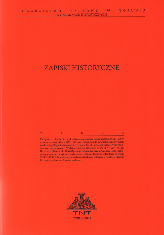 The Swarożyn line of the Czapski family of the coat of arms of Leliwa in the Early Modern times Cover Image