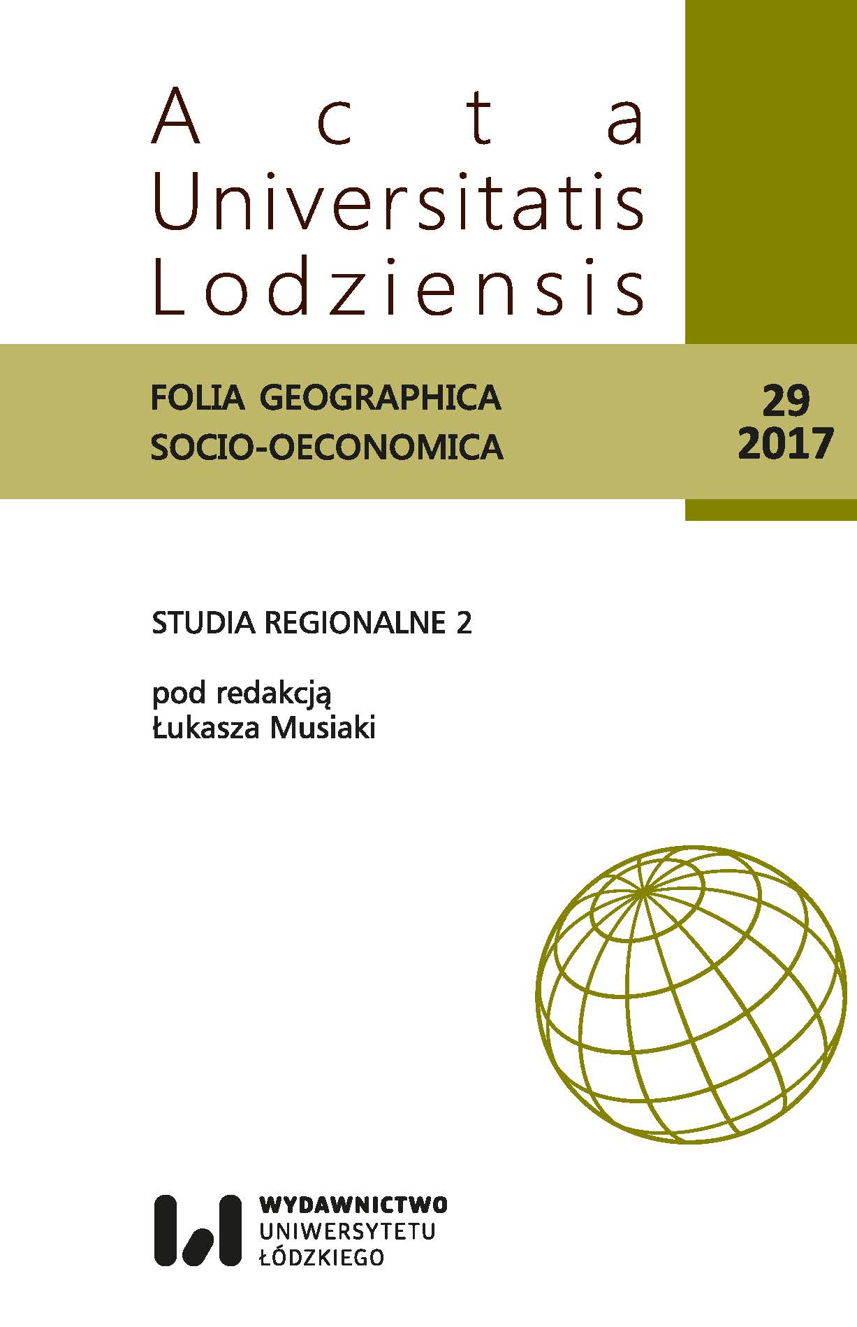Transformation of the State of Agricultural Farms of Sarnes and Beams in Łódź Voivodeship in private enterprises. Social consequences Cover Image