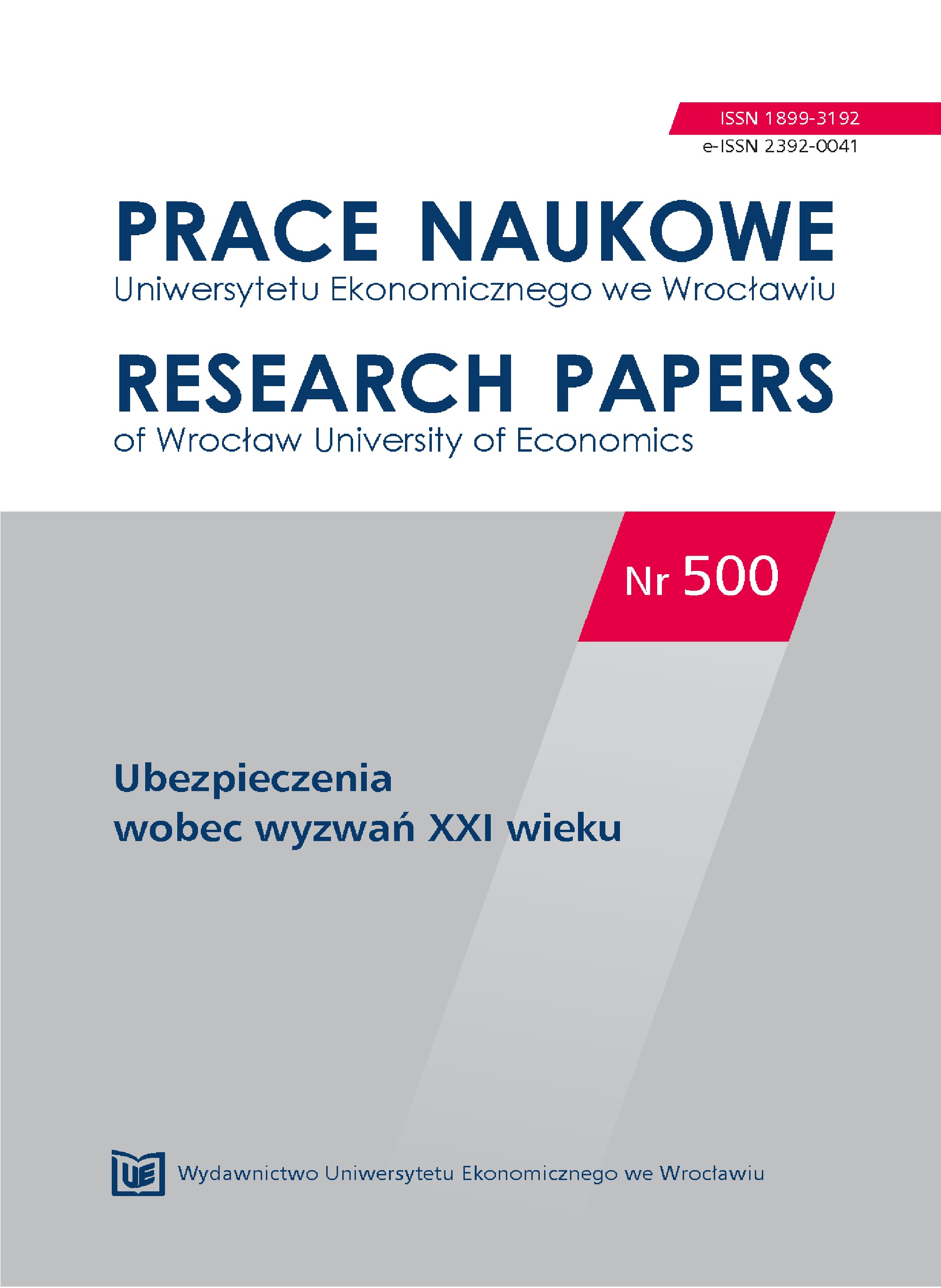 Ocena ryzyka eksploatacji biogazowni rolniczych w Polsce na potrzeby ubezpieczeń od wybranych zdarzeń
losowych