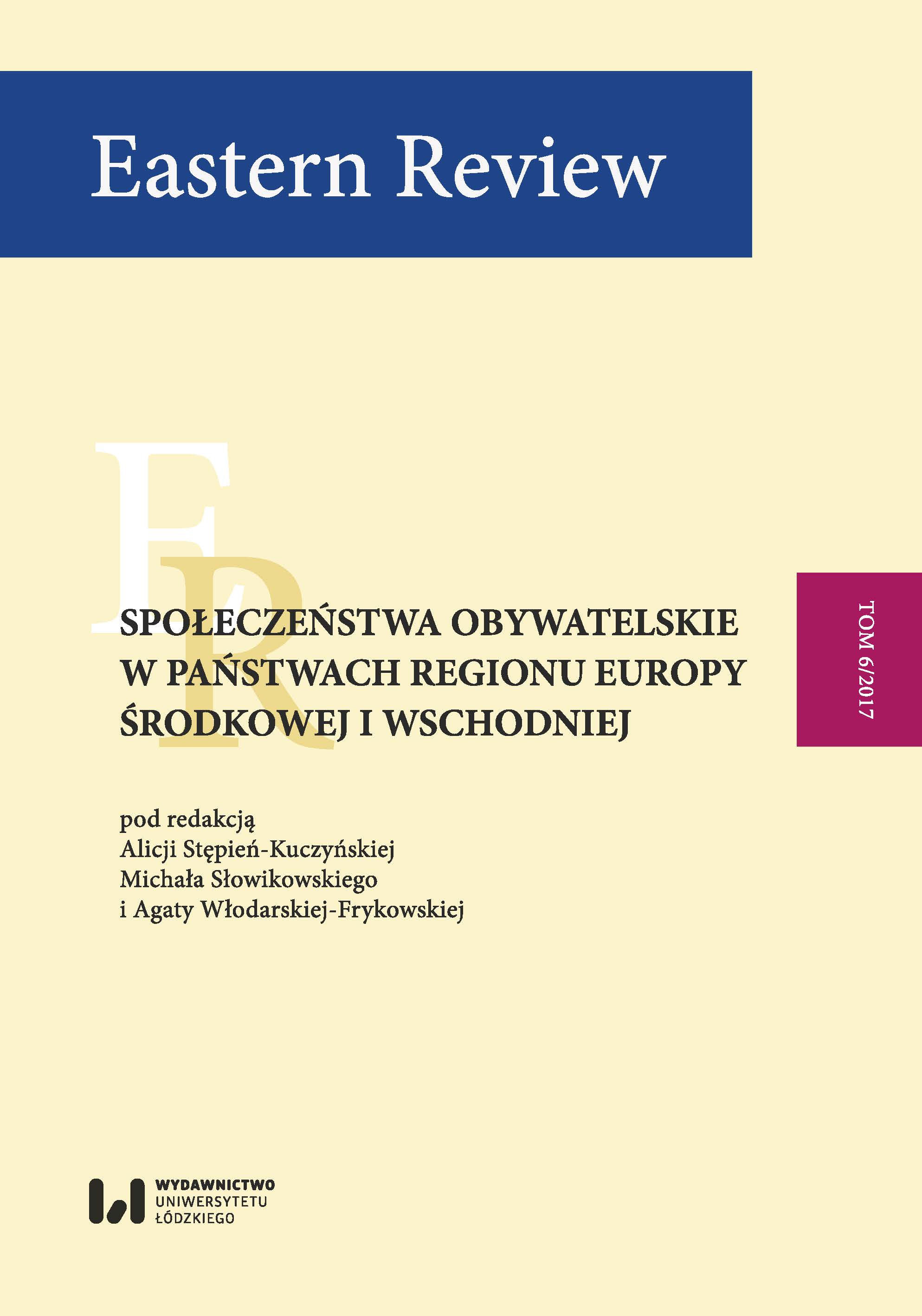 Konsolidacja demokracji w Europie Środkowo-Wschodniej: Rola społeczeństwa obywatelskiego