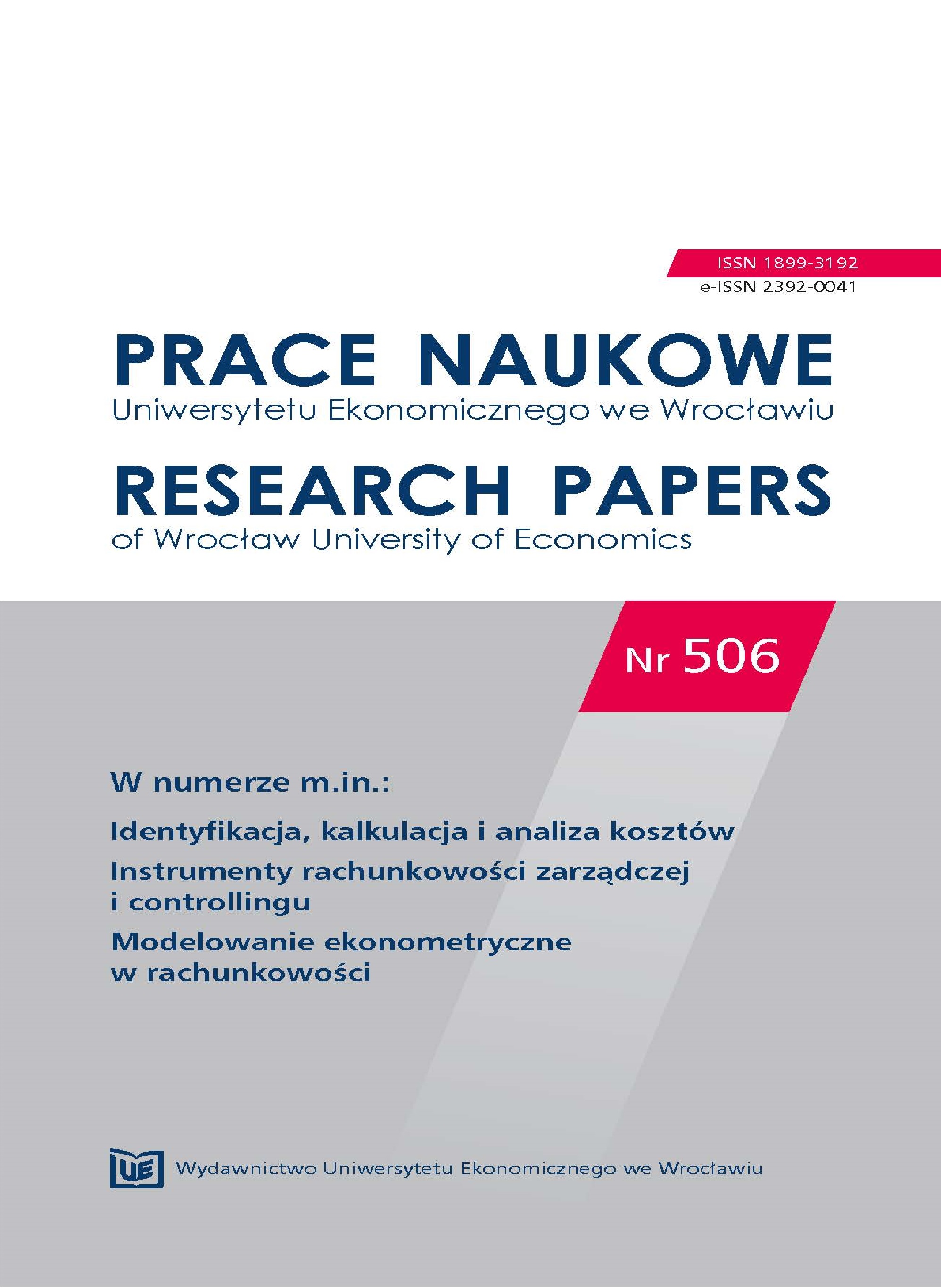 Cost accounting modelling for the management in the municipal. Cover Image