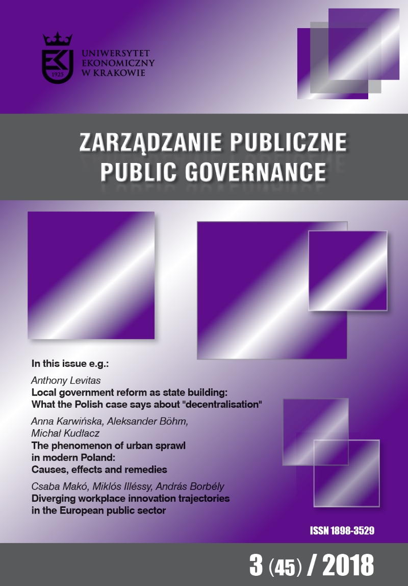 Diverging workplace innovation trajectories in the European public sector (a preliminary cross-country comparison) Cover Image