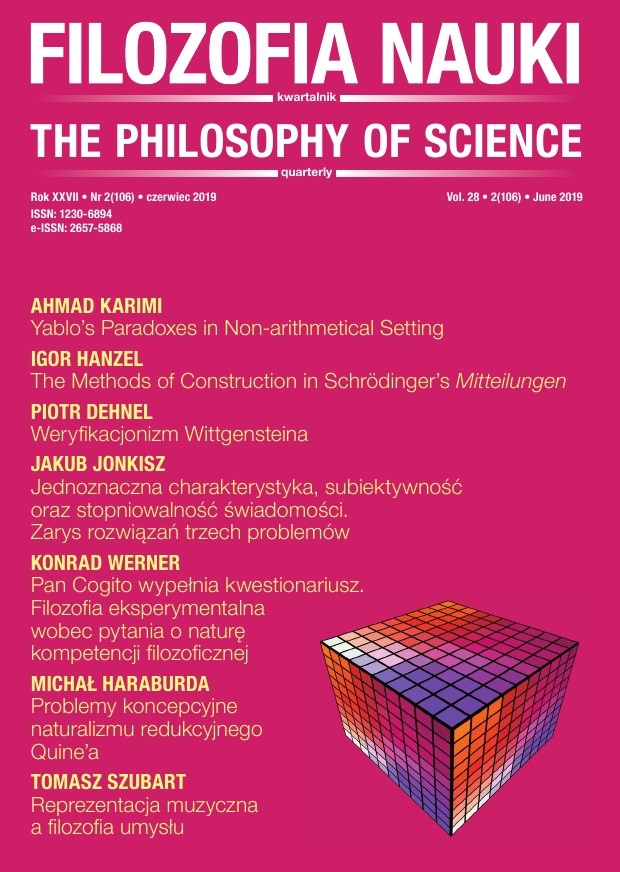 Wittgenstein’s Verificationism Cover Image