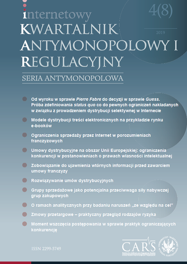 On the analytical framework of ‘by object’ infringements. Cover Image