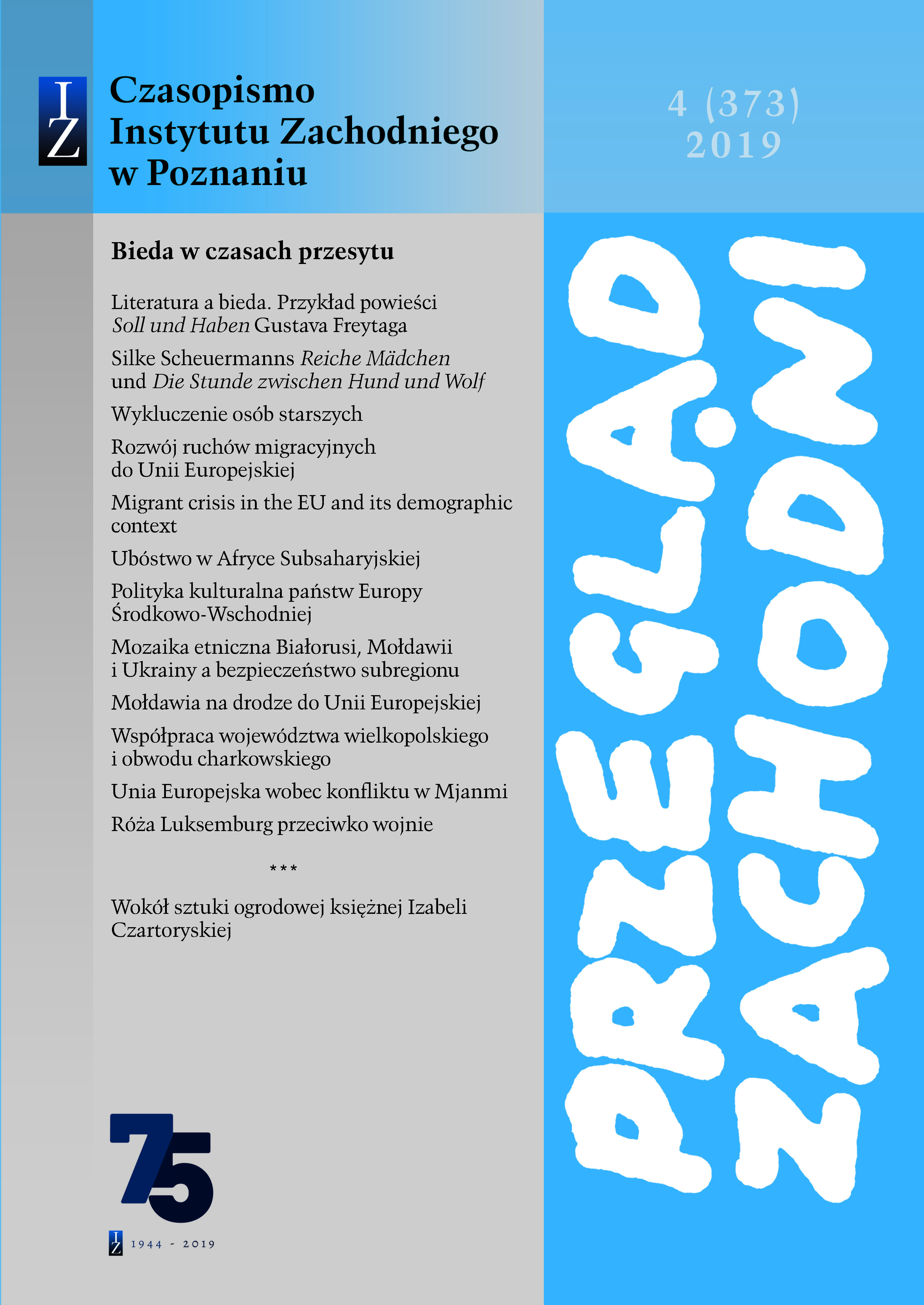 Literatura  a  bieda.  O sile oddziaływania literackich konstrukcji wartości w świetle psychologii motywacji – na przykładzie powieści "Soll und Haben" Gustava Freytaga