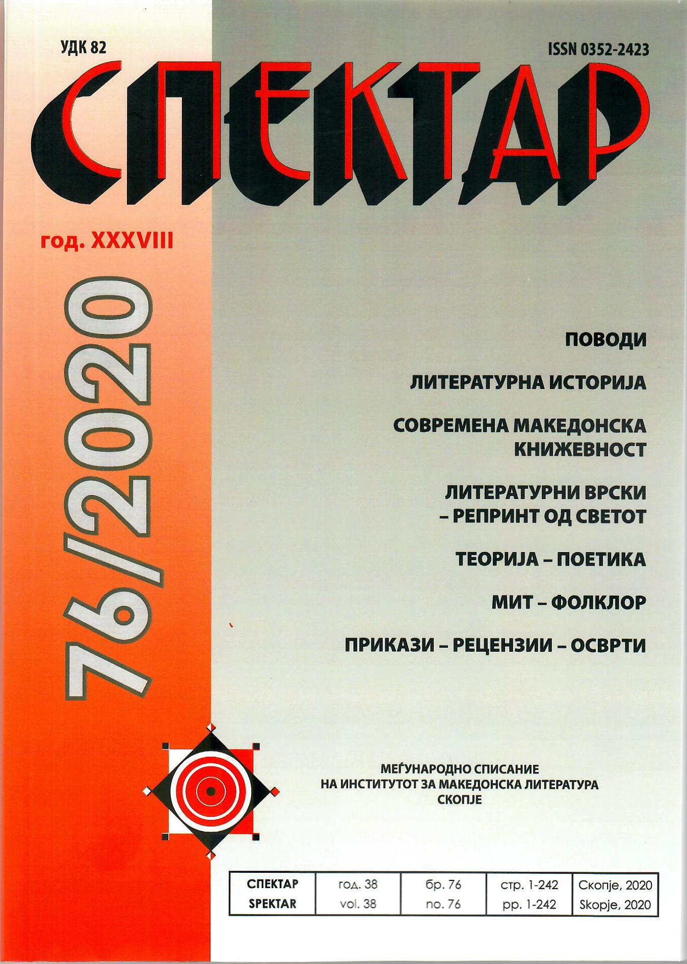 СИМБОЛИКАТА И ФУНКЦИЈАТА НА ОБРЕДНАТА ПОВОРКА МЕЧКАРИ (ПРИЛЕП), ВО МИНАТОТО И ДЕНЕС