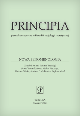 Marc Richir and phenomenology (transl. Janusz Mizera) Cover Image