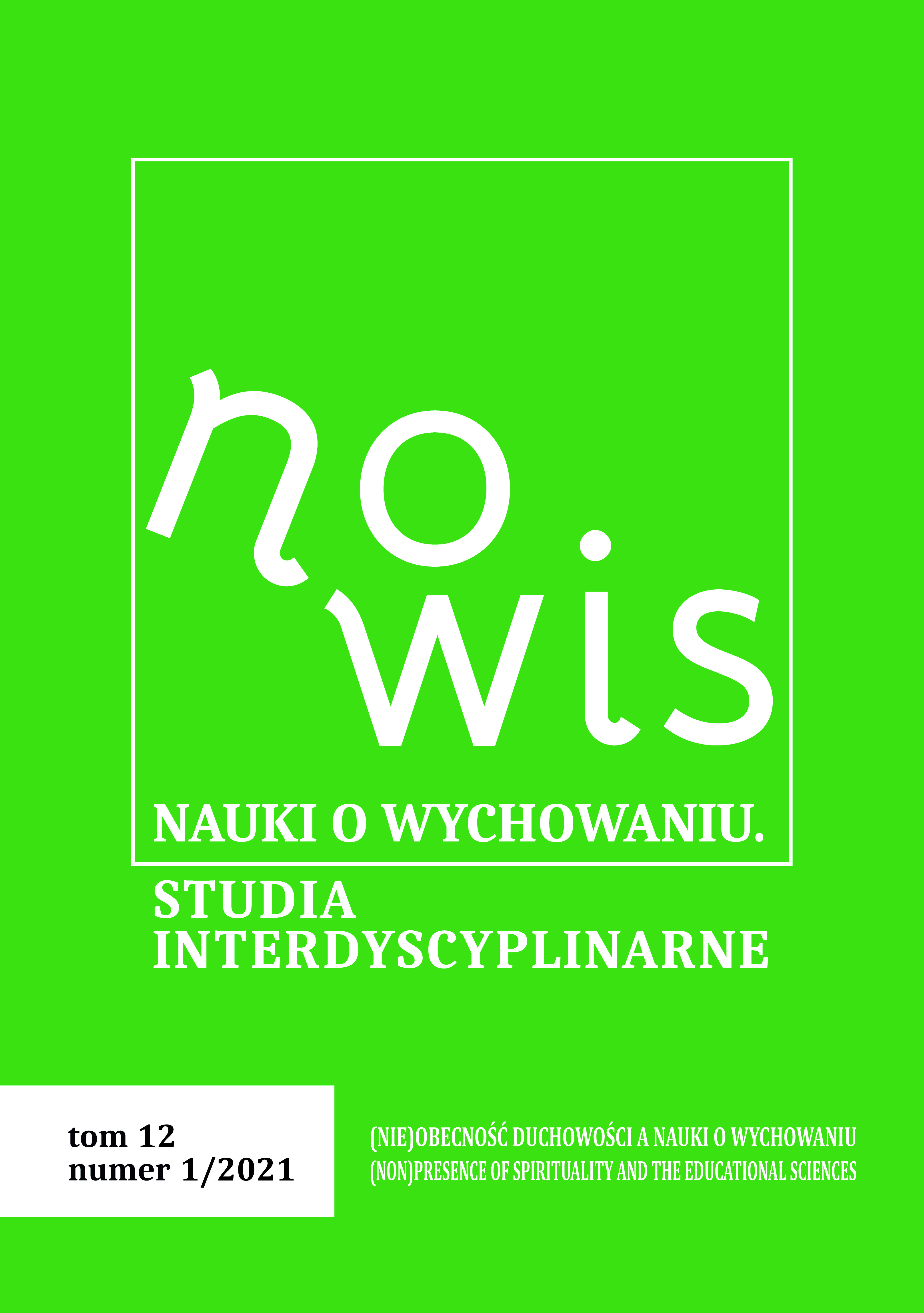 Pojęcie duchowości w tradycji polskiej, świeckiej myśli pedagogicznej