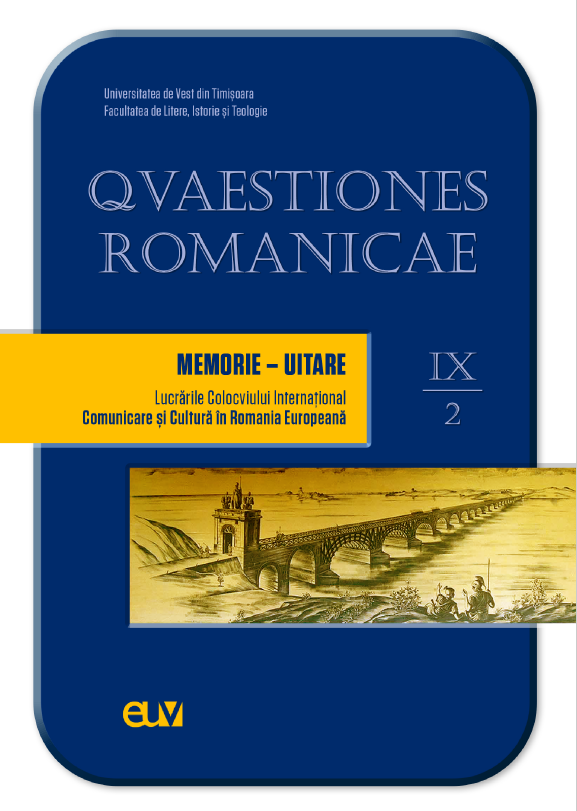 Tracce e influenze italiane nella terminologia economico- finanziaria e commerciale romena. Percorsi storico-linguistici tra memoria e oblio