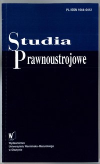 Amendment of the wording of Article 16a of the Fiscal Penal Code as a response to the voice of the doctrine Cover Image