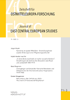 Kamieniec in the Late Middle Ages – Line of Development of Social Order in a Migrant Society Cover Image