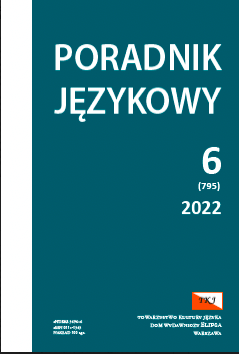 ŚREDNIK W POLSKICH TEKSTACH PRASOWYCH
W OSTATNICH 120 LATACH