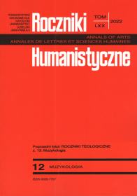 The Sound and Musical Landscape of a Non-Existent City: Contributions to Research on Sound Archaeology Based on the Example of the Pre-War Jewish Quarter in Lublin Cover Image