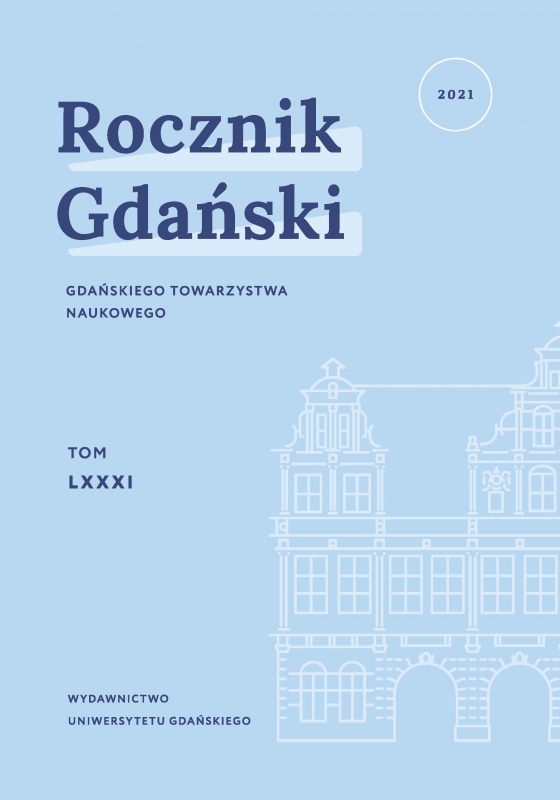 Działalność Towarzystwa Przyrodniczego w Gdańsku w XIX i pierwszej połowie XX w. Wybrane zagadnienia