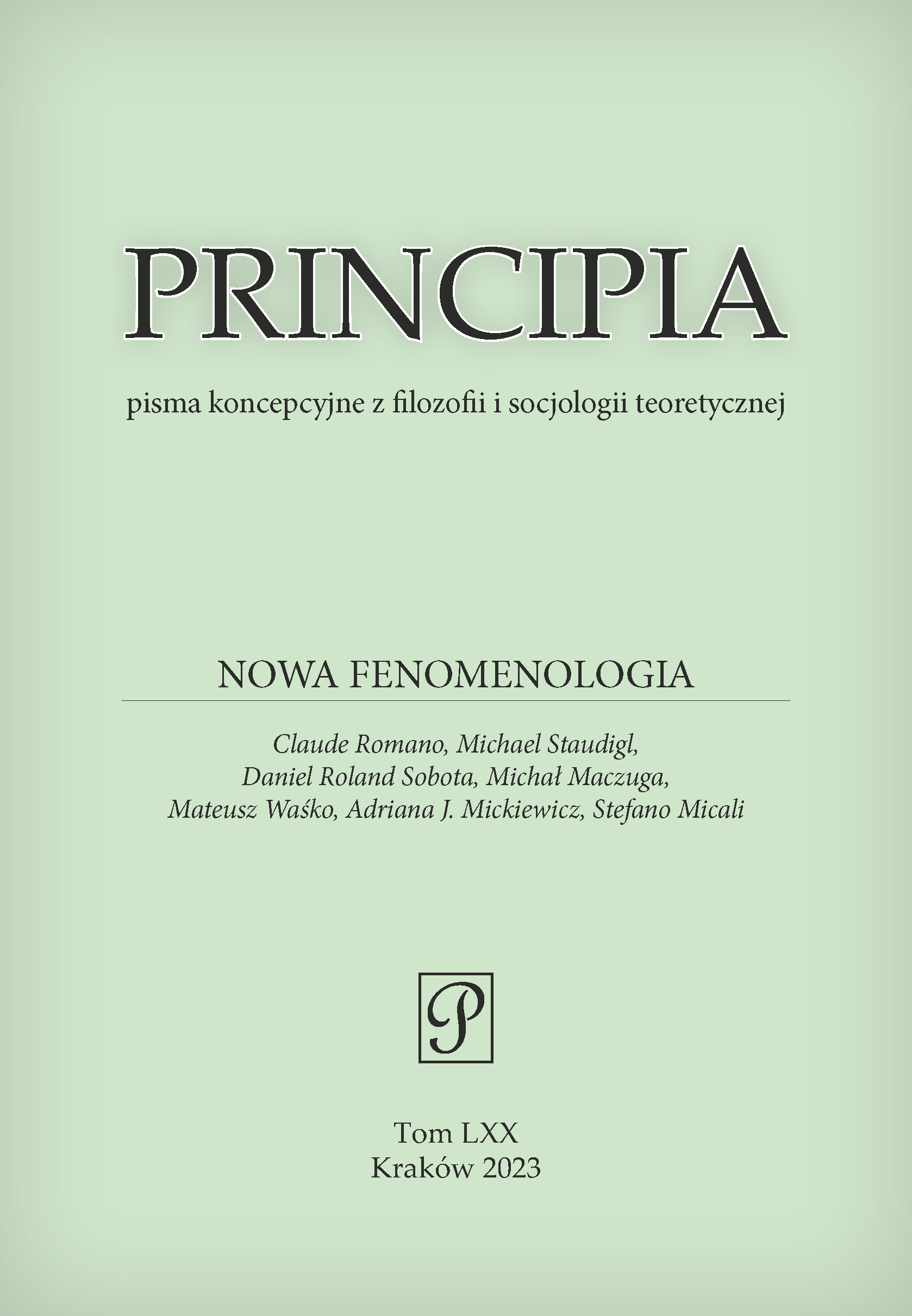 Marc Richir i fenomenologia Cover Image
