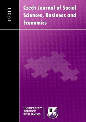 Czech Journal of Social Sciences Business and Economics Cover Image