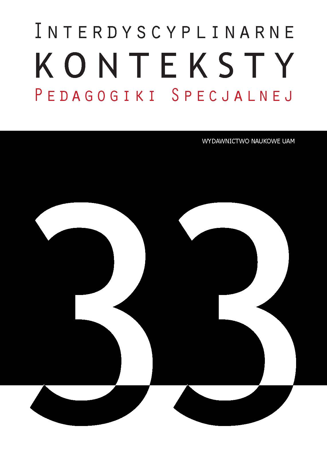 Interdyscyplinarne Konteksty Pedagogiki Specjalnej