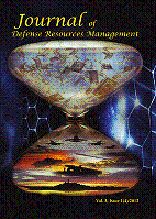 Journal of Defense Resources Management (JoDRM) Cover Image