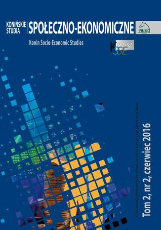 Konin Socio-Economic Studies Cover Image