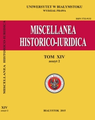 Miscellanea Historico-Iuridica