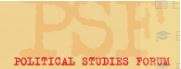 Political Studies Forum Cover Image